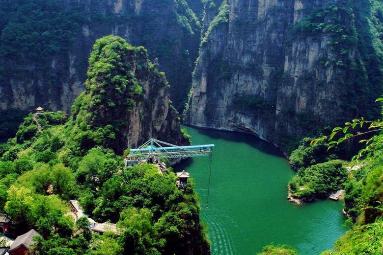 Panorámica de Longqing Gorge